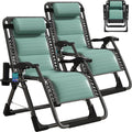 Slsy Zero Gravity Chair Reclining Lounge Chair - Removable Tray & Pad