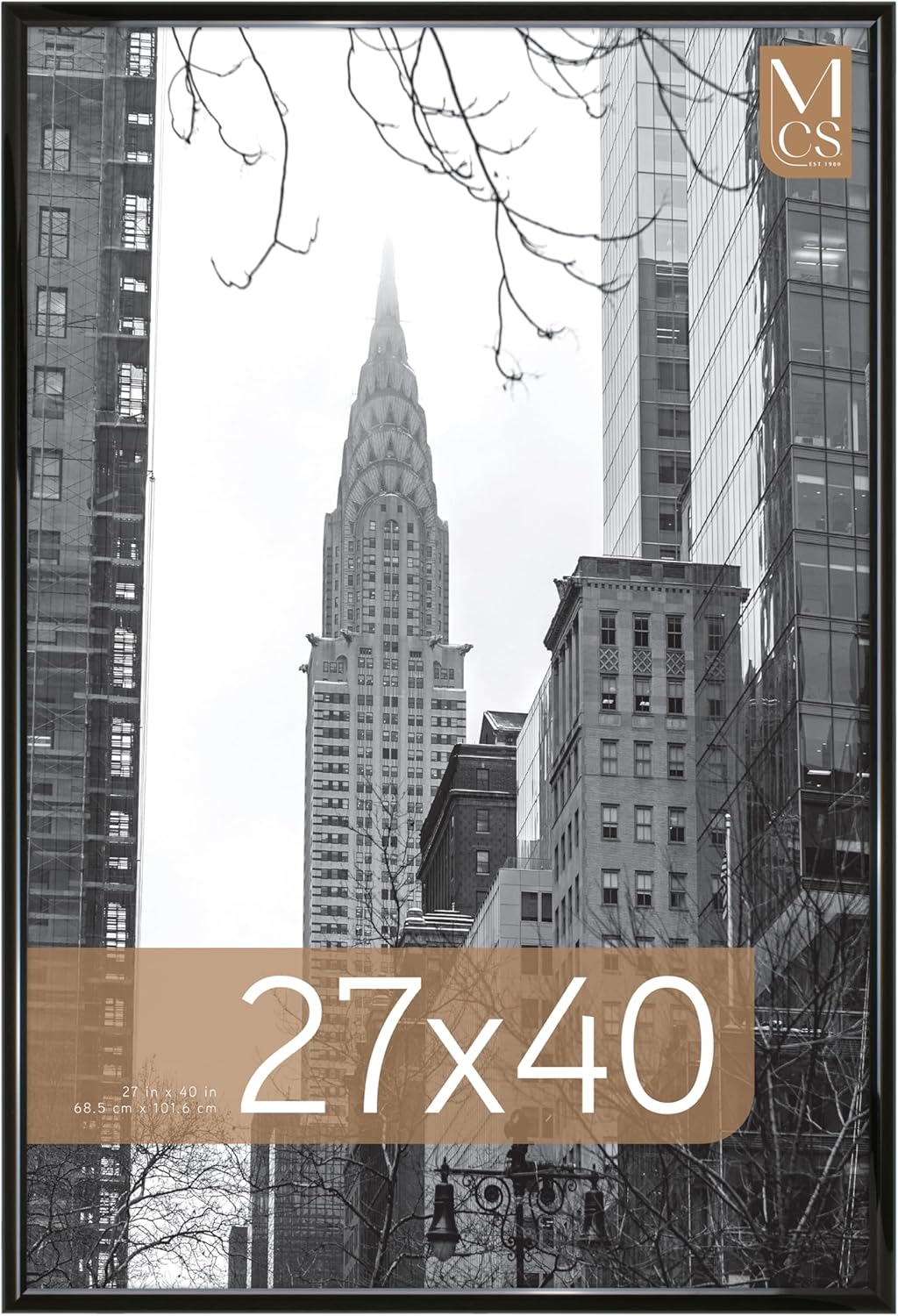MCS Trendsetter Movie Poster Frame for Stylish Wall Decor