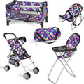 fash n kolor 4 Piece Baby Doll Play Set for Imaginative Fun