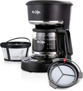 Mr. Coffee 5-Cup Programmable Maker, Auto Pause, Compact Design