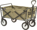 Mac Sports Folding Steel Frame Garden Utility Wagon Cart - Compact