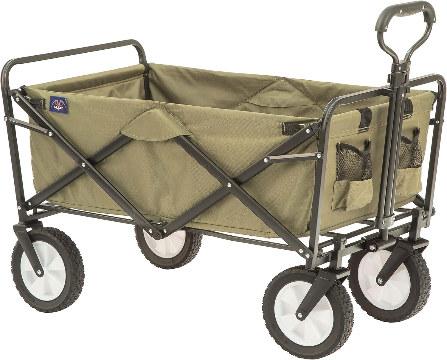 Mac Sports Folding Steel Frame Garden Utility Wagon Cart Review