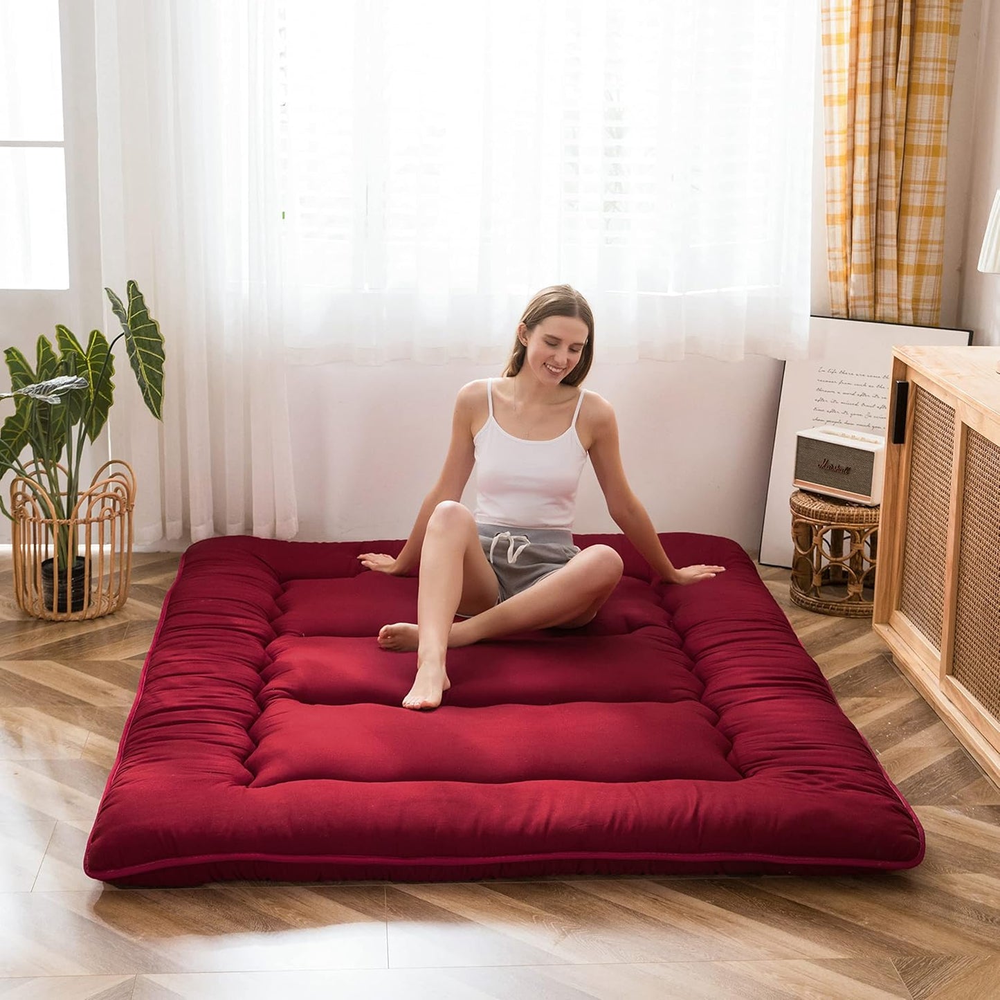 MAXYOYO Japanese Floor Mattress for Comfortable Sleeping Experience