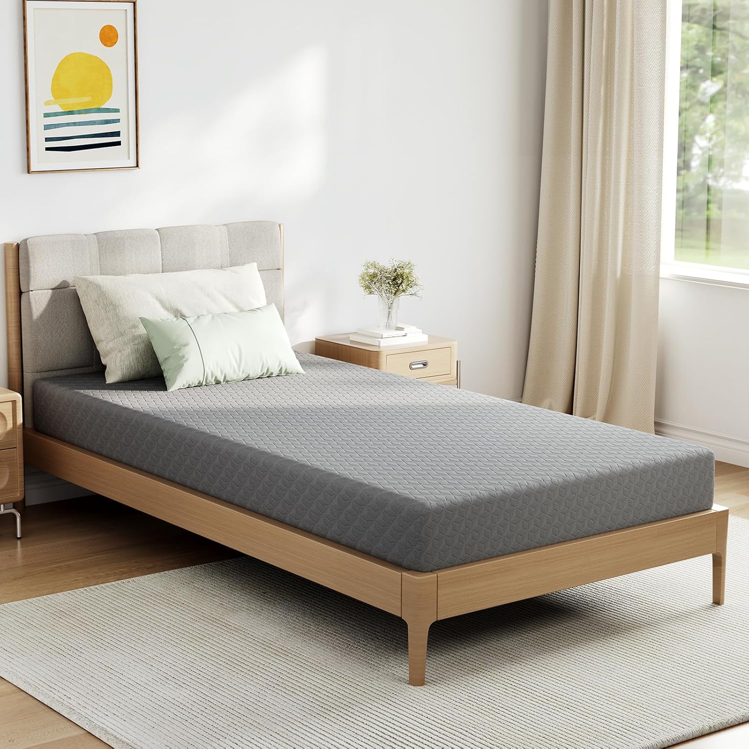 Novilla Twin XL Mattress 5 Inch for Cool Touch Comfort