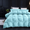 Three Geese Pinch Pleat Waterfowl Down Comforter Cal King - All