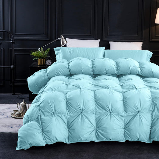 Three Geese King Size Duvet Insert with Waterfowl Feathers