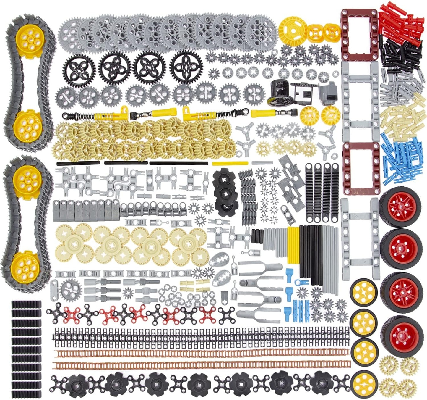 852pcs Technic Parts Set for Creative Building with Habow