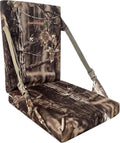 AUSCAMOTEK Camouflage Hunting Seat Cushion with Backrest Comfort