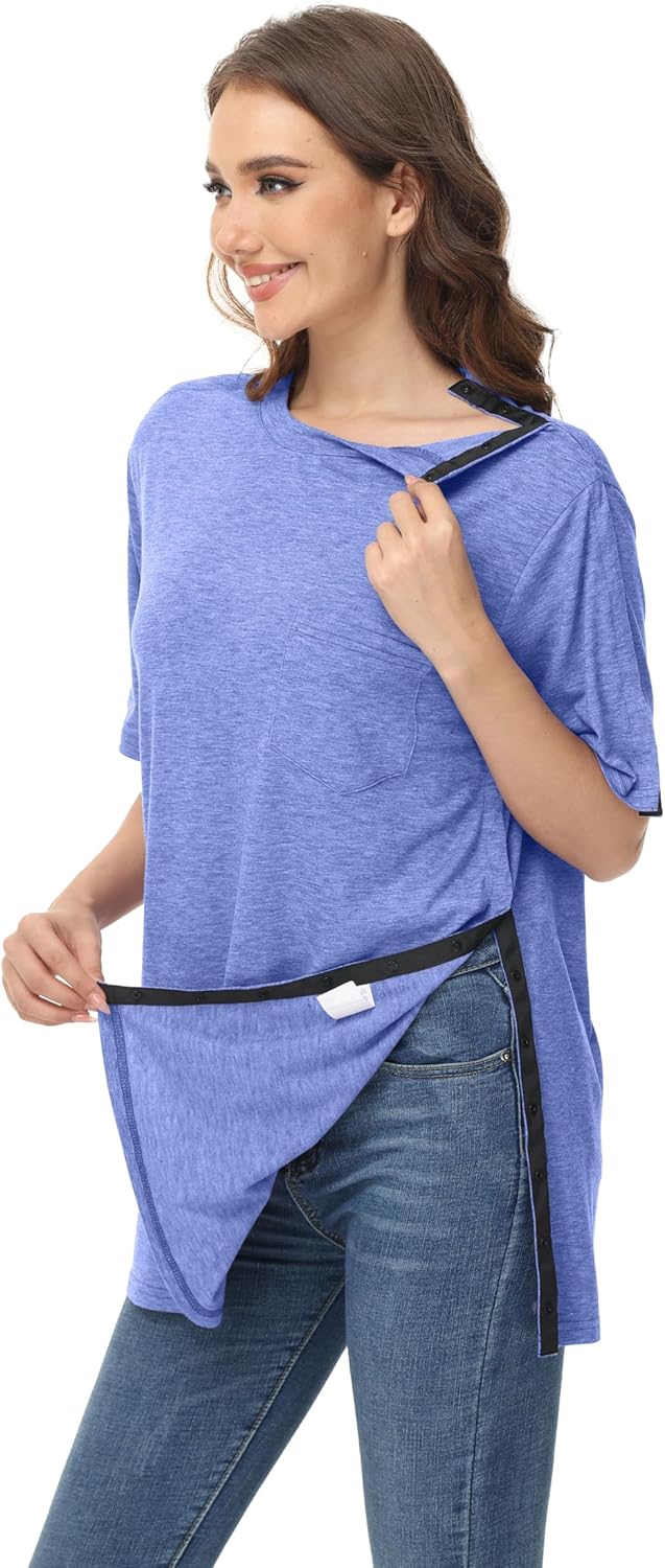 Unisex Post Shoulder Surgery Shirts for Comfortable Recovery