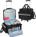 Trunab Medical Bag on Wheels with Detachable Trolley - Mobile Nurse