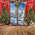 10x10ft Christmas Backdrop for Photography - High Definition Snow