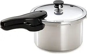 Presto 01241 4-Quart Aluminum Pressure Cooker for Fast Cooking