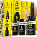 Beard Growth Kit - Premium Beard Oil, Vitamins, Spray & Boar Brush