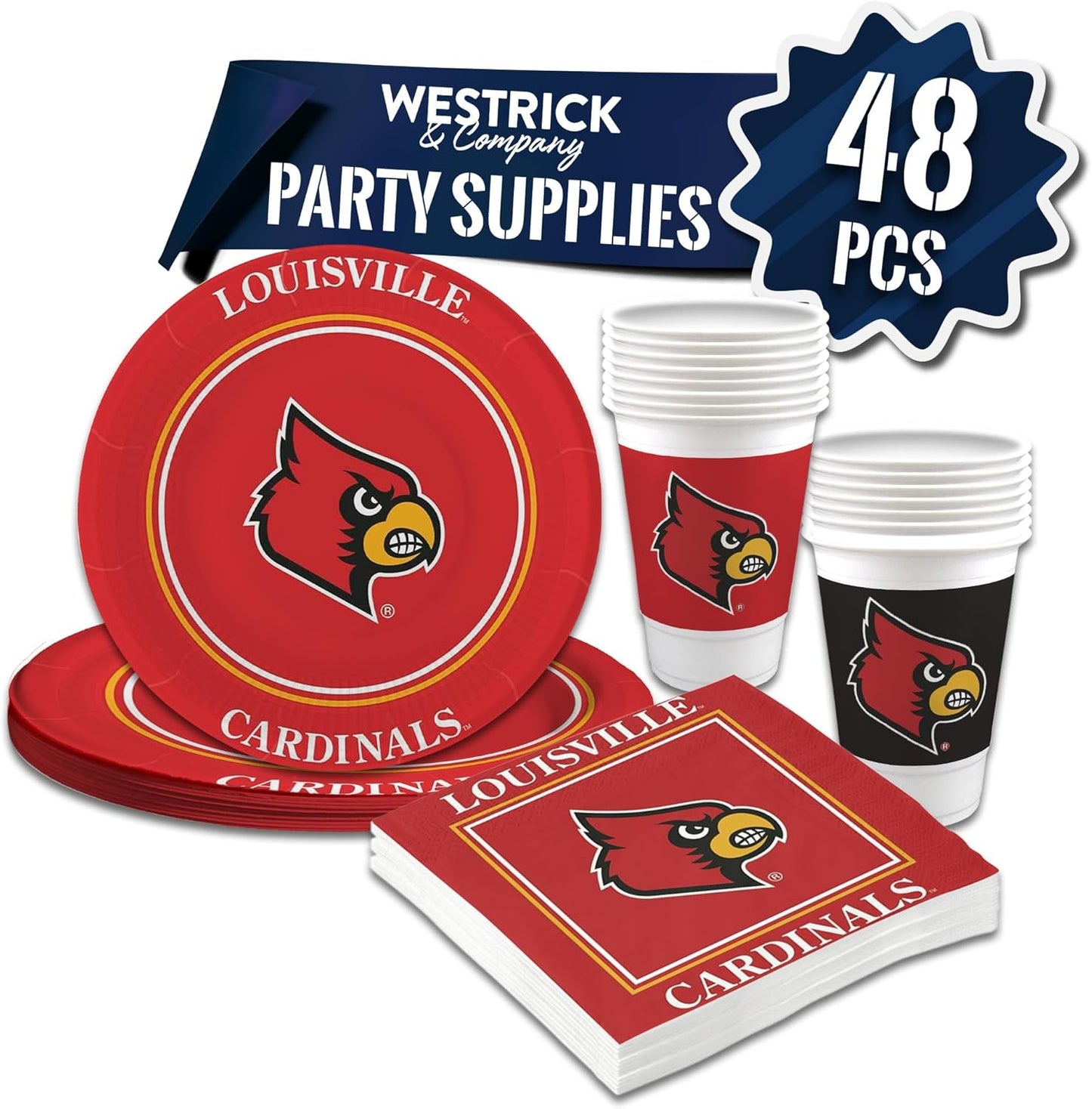 Louisville Cardinals Party Supplies for Ultimate Game Day Fun