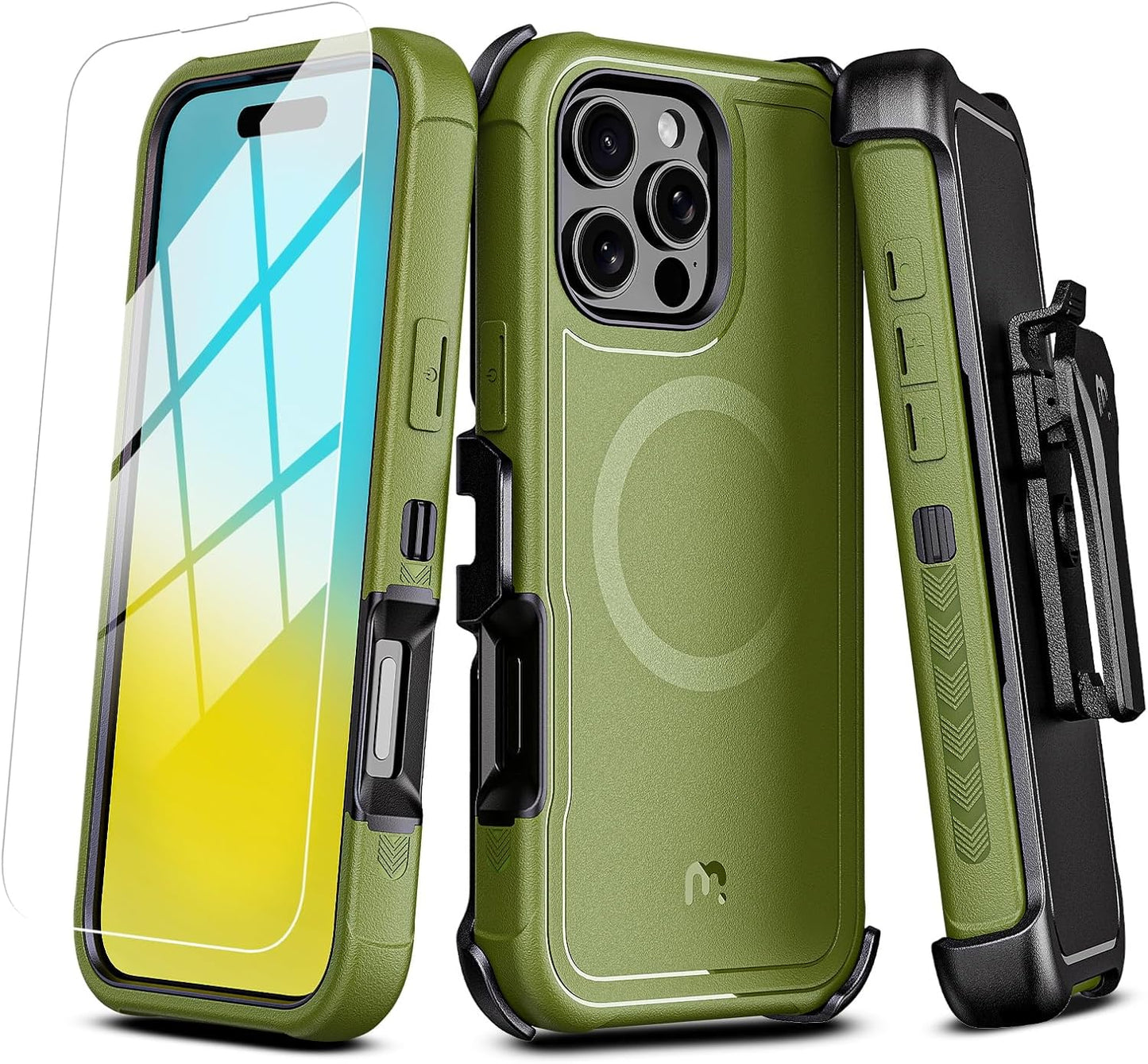 Maverick Series iPhone 16 Pro Case with Heavy Duty Protection