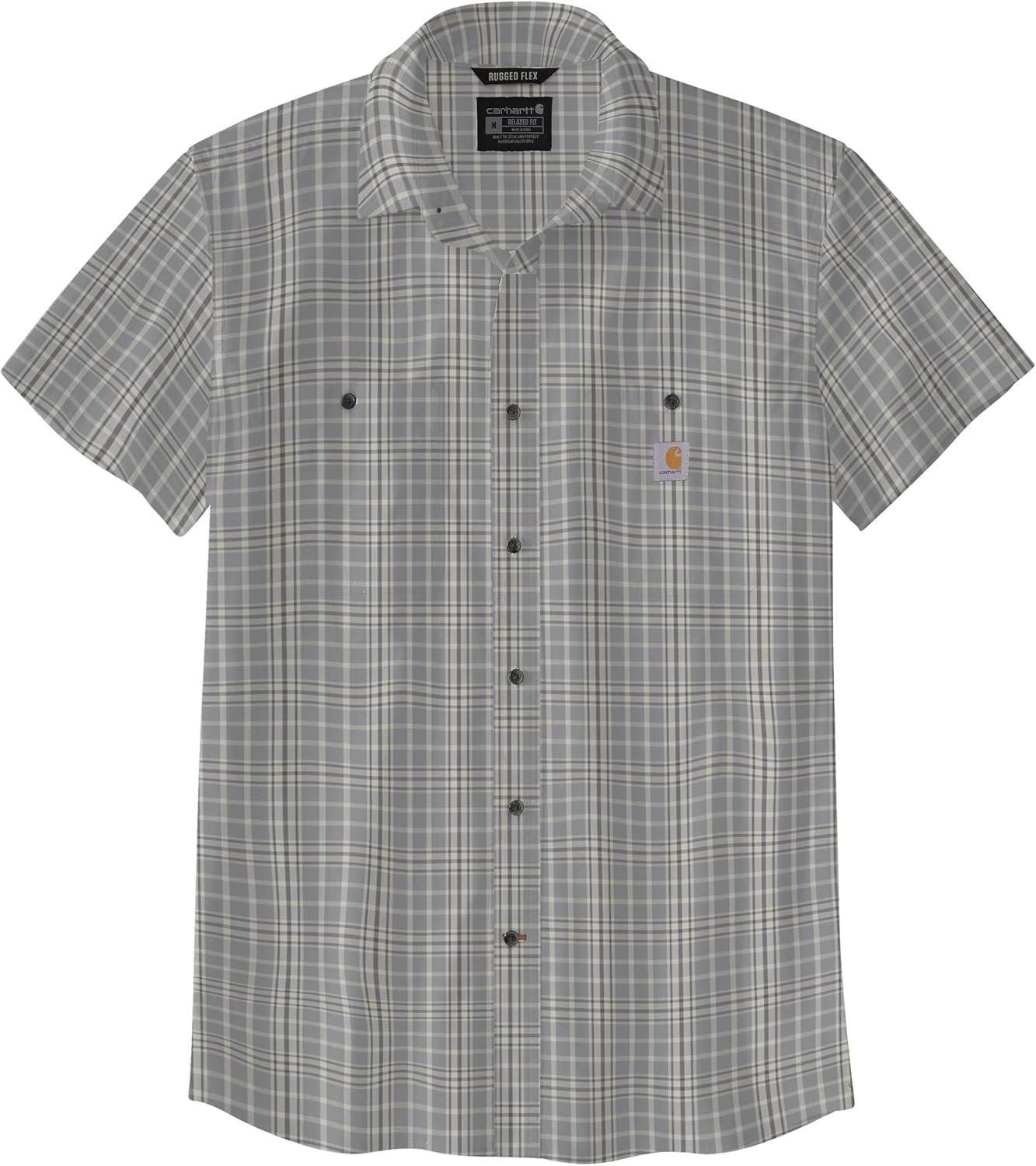 Carhartt Men's 106745 Rugged Flex Relaxed Fit Short-Sleeve Shirt