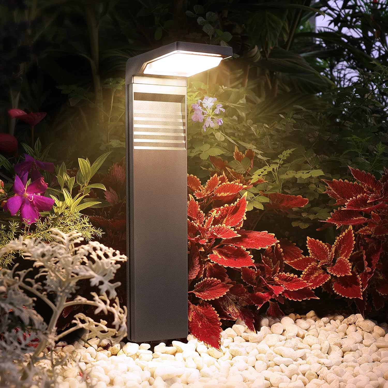 Bright Solar Pathway Lights for Outdoor Garden and Walkway Use