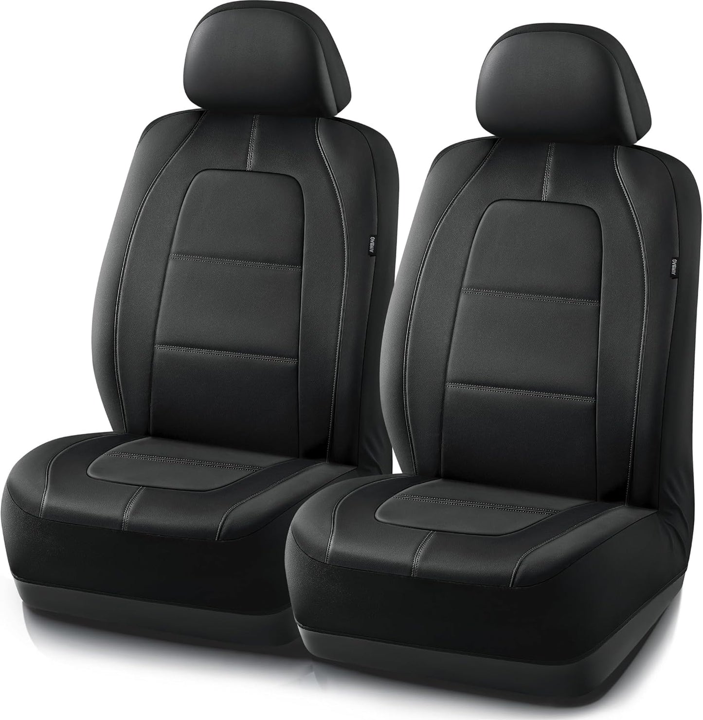 Road Comforts Leather Car Seat Covers for Sporty Comfort