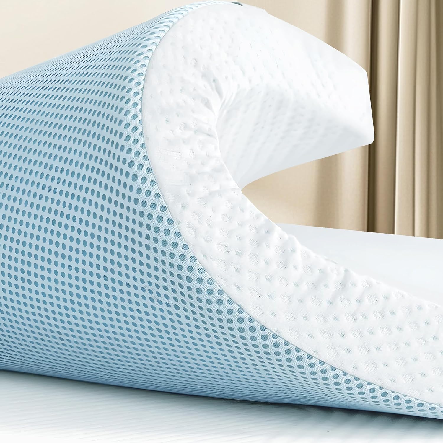 CHUN YI 3 Inch Gel Memory Foam Mattress Topper for Comfort