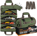 Portable Roll Up Tool Bag with Pouches - Organize in Style!