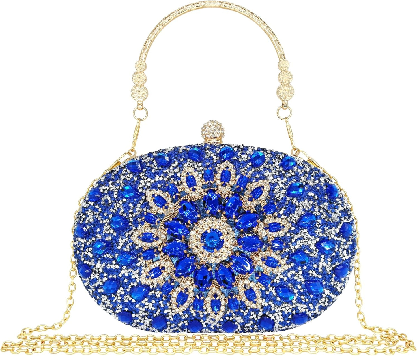 Rhinestone Clutch Purses for Women Evening Wedding Formal Bag