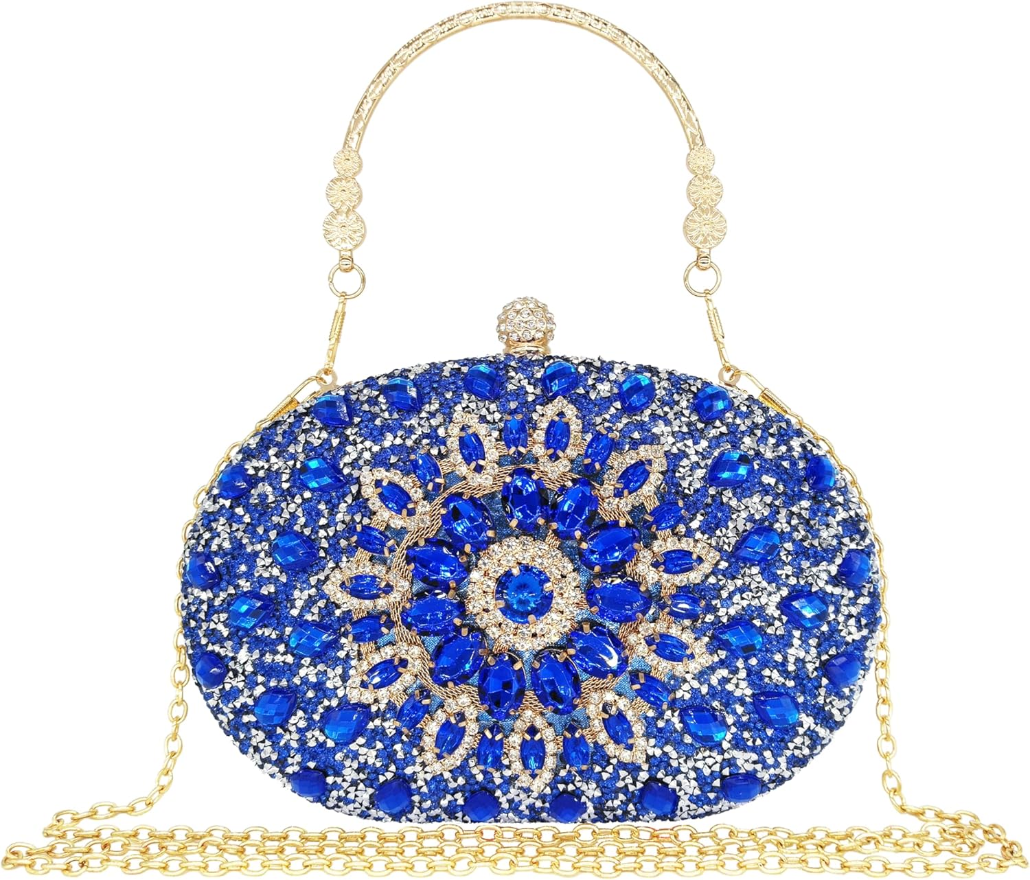 Rhinestone Clutch Purses for Women Evening Wedding Formal Bag