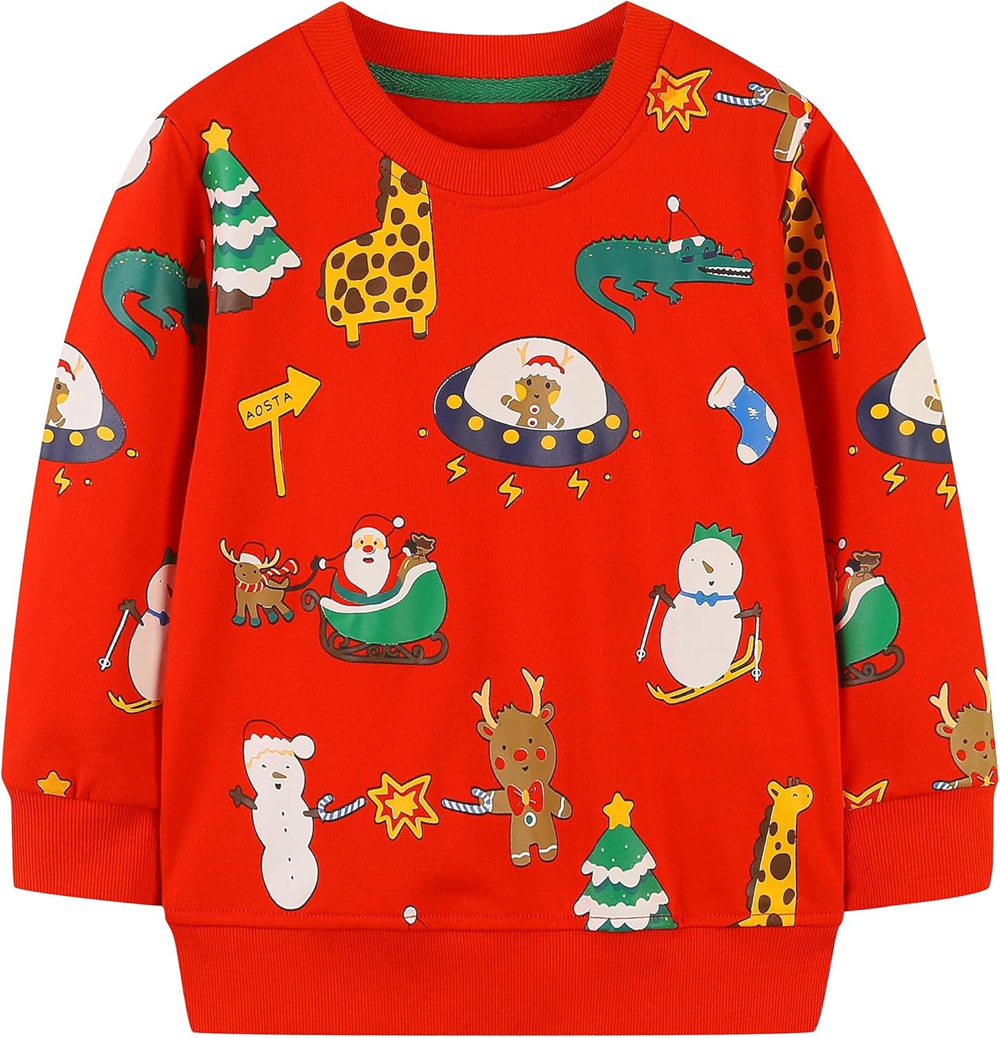 Cozy Toddler Sweatshirt for Fall/Winter by AIWUHE