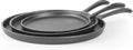 Commercial CHEF Round Cast Iron Griddle Pan 3-Piece Set Review
