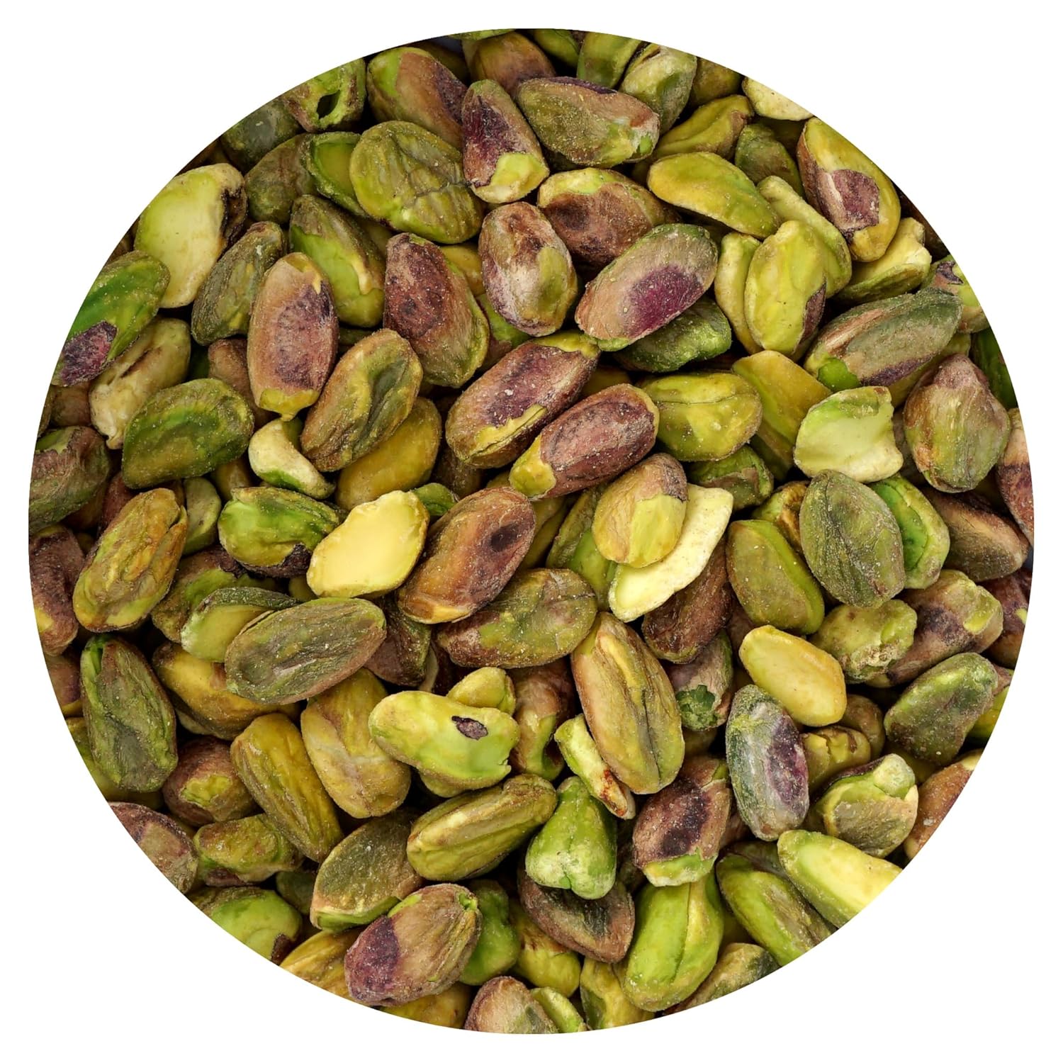 Pistachios Shelled Raw Unsalted 2 Pound Bag for Healthy Snacking