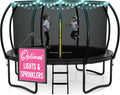 Trampoline Outdoor ASTM Certified 8ft-16ft with Enclosure & LED
