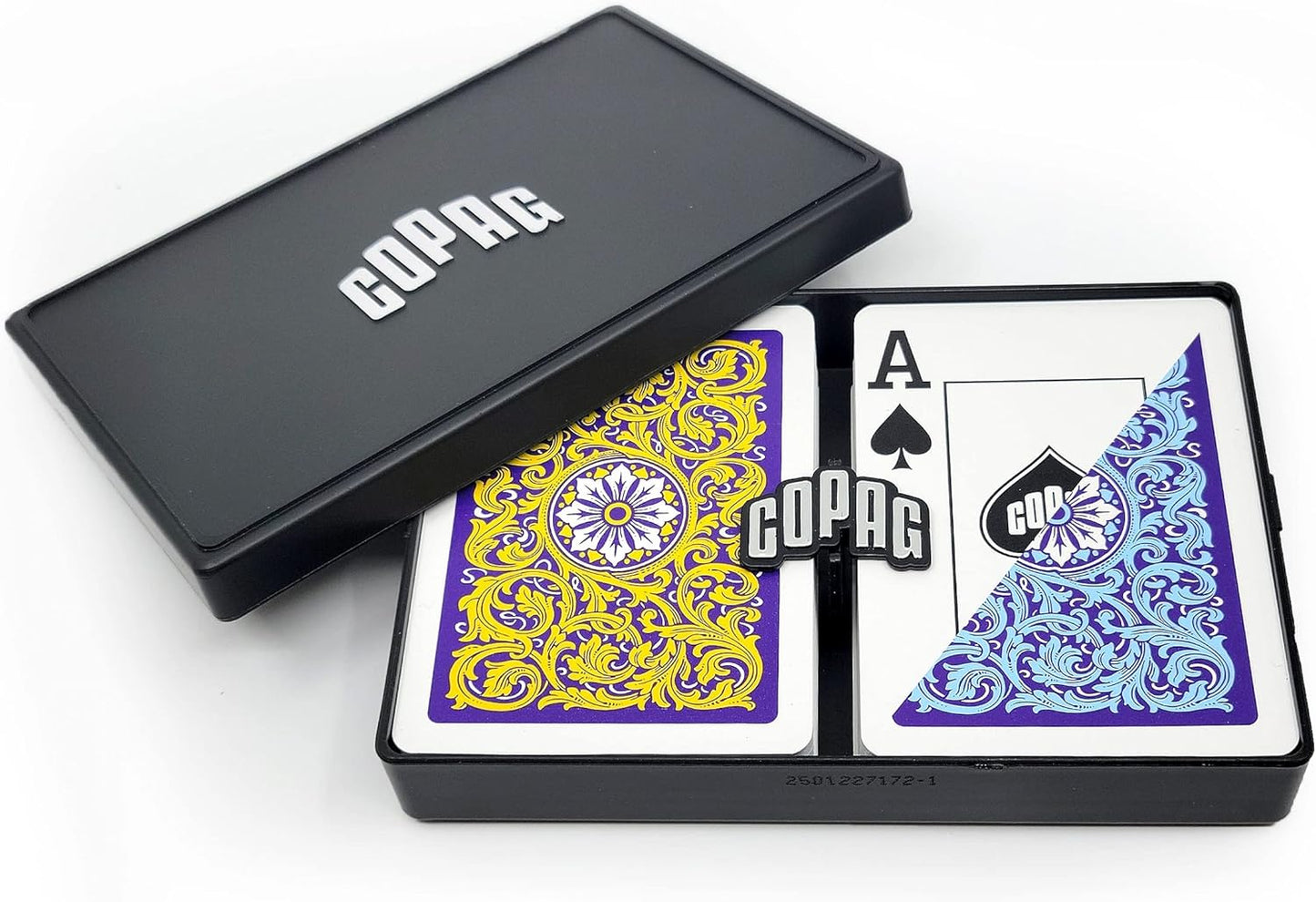 Copag 1546 Neoteric Plastic Playing Cards, Jumbo Index, 3 Colors