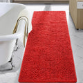 LOCHAS Luxury Bathroom Rug Shaggy Bath Mat 24 x 60 in - Plush