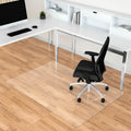 Office Chair Mat for Hard Floors 35 x 55 - Clear Floor Protector