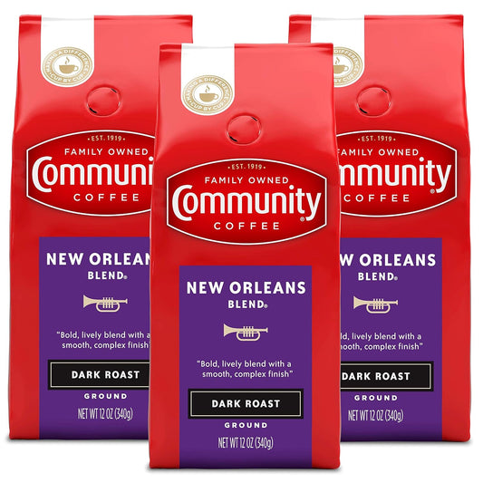 Community Coffee New Orleans Special Dark Roast Trio