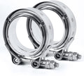 EVIL ENERGY V Band Clamp with Flange Male Female Stainless Steel