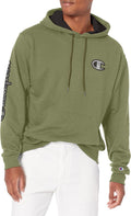 Champion Men's Powerblend Hoodie: Mesh Camo Style