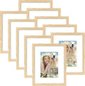 8x10 Picture Frame Set of 10 - Versatile Collage Frames for Wall