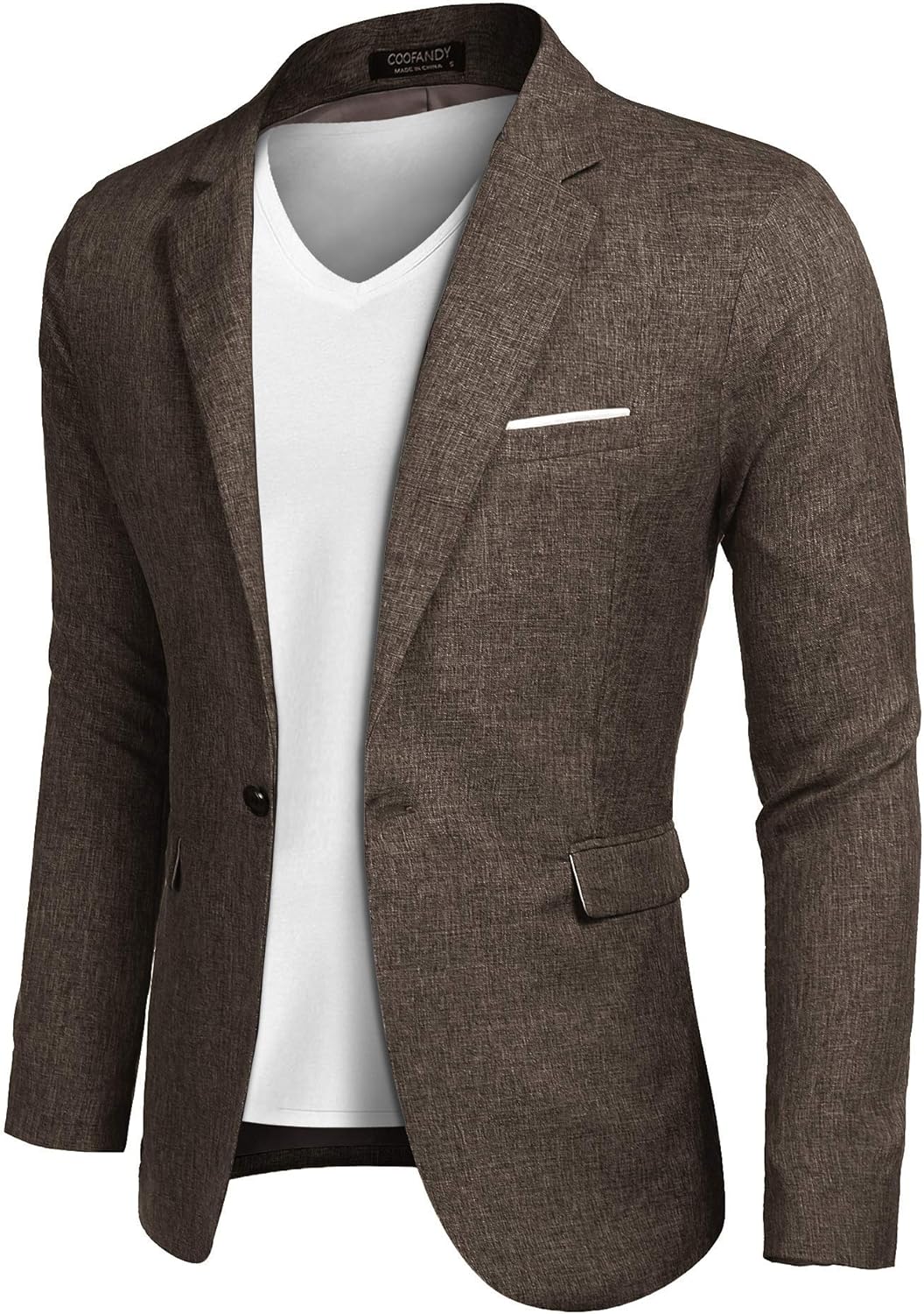 COOFANDY Men's Slim Fit Blazer for Casual and Formal Wear