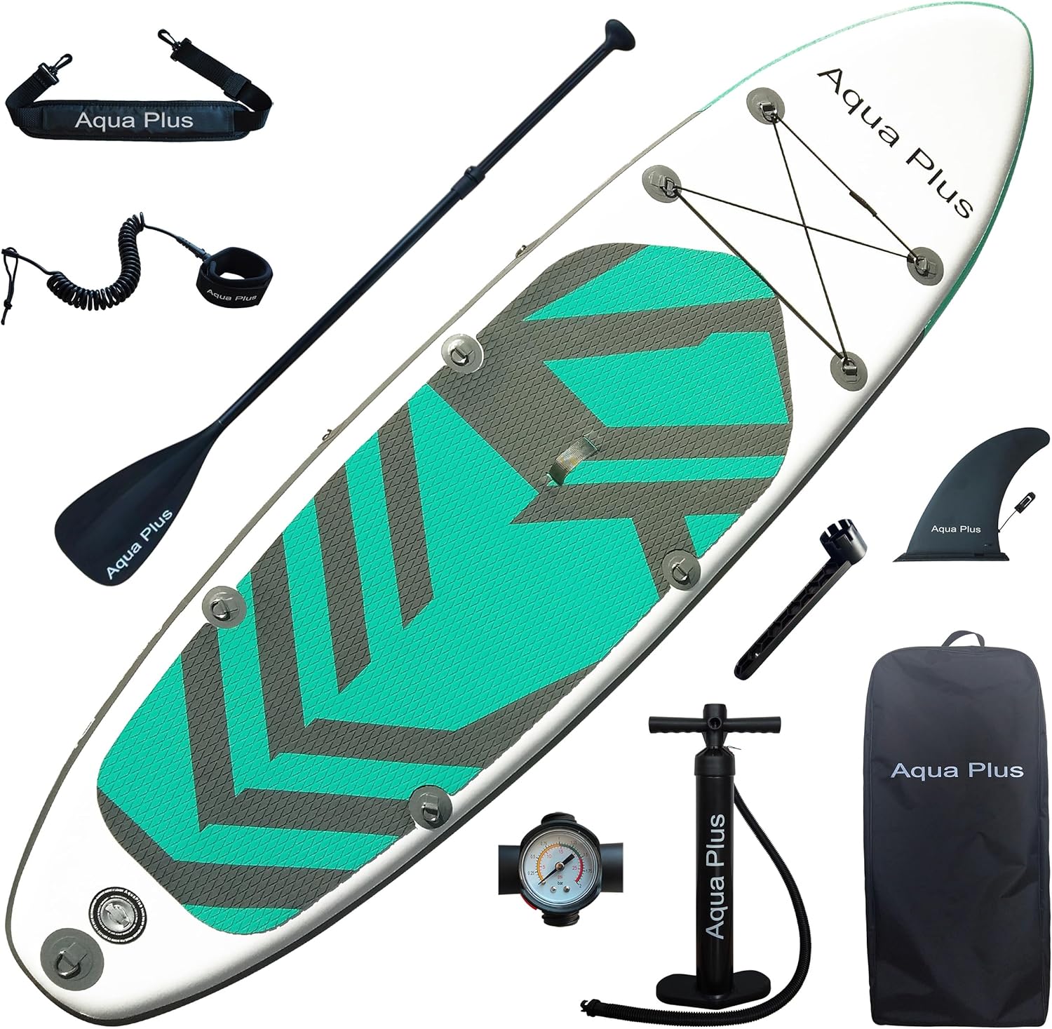Aqua Plus Inflatable Paddle Board for All Skill Levels
