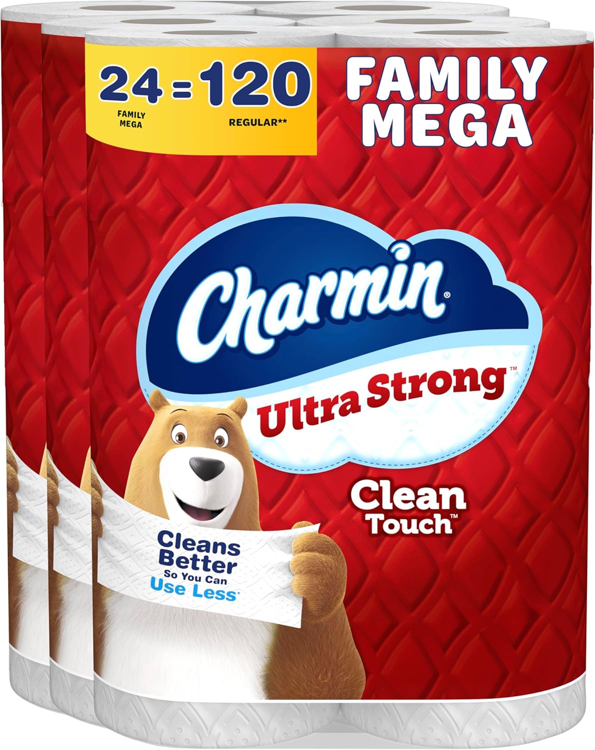 Charmin Ultra Strong Clean Touch Toilet Paper for Ultimate Clean