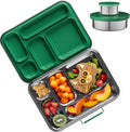 Durable Stainless Steel Bento Box for Kids - Leakproof and Safe