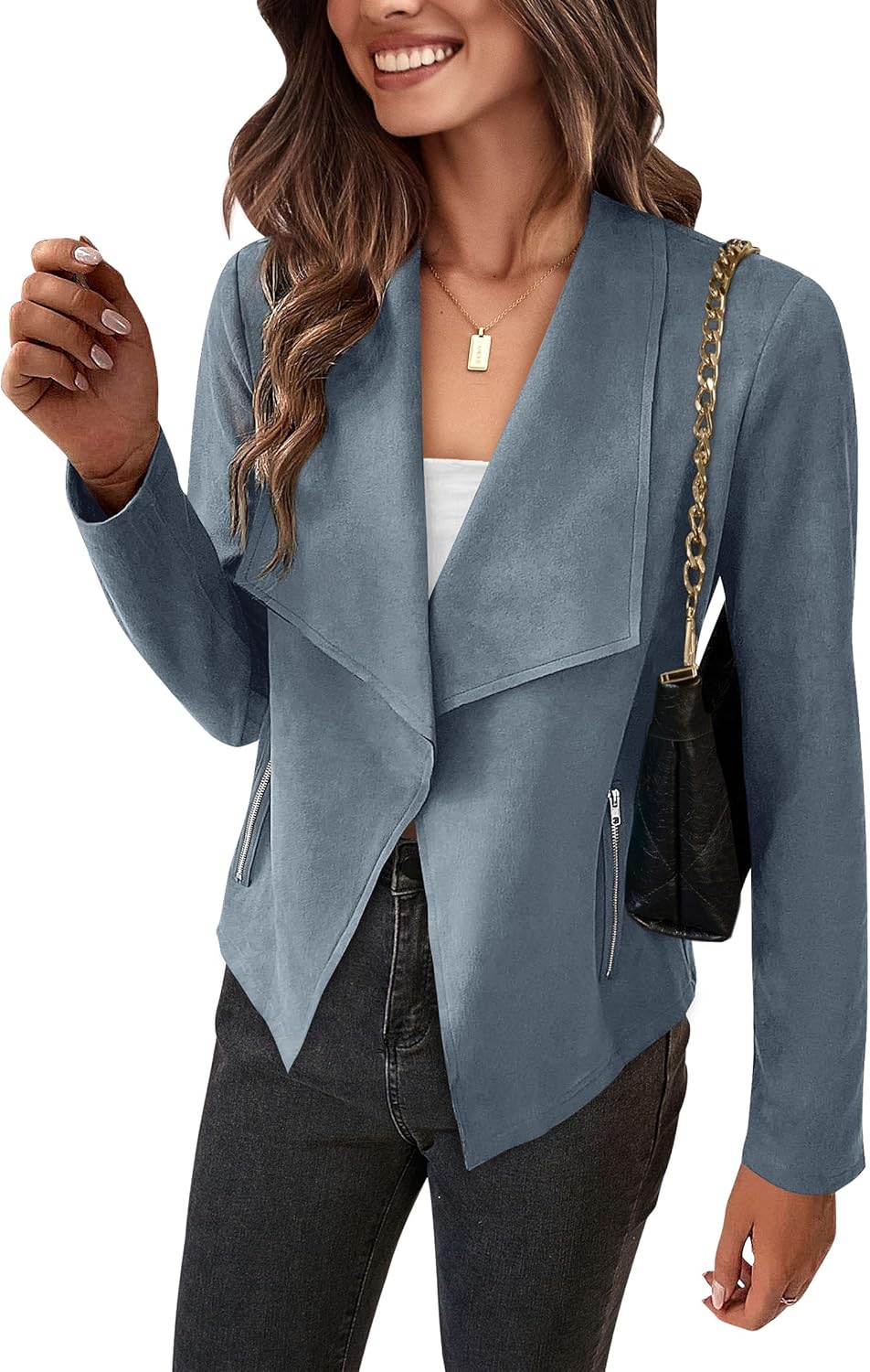 Faux Suede Jackets for Women - Trendy Fall Fashion Outwear