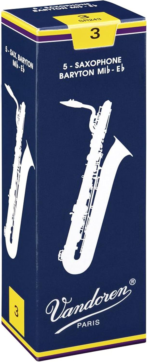 Vandoren Baritone Saxophone Reeds Strength 2 for Pure Sound