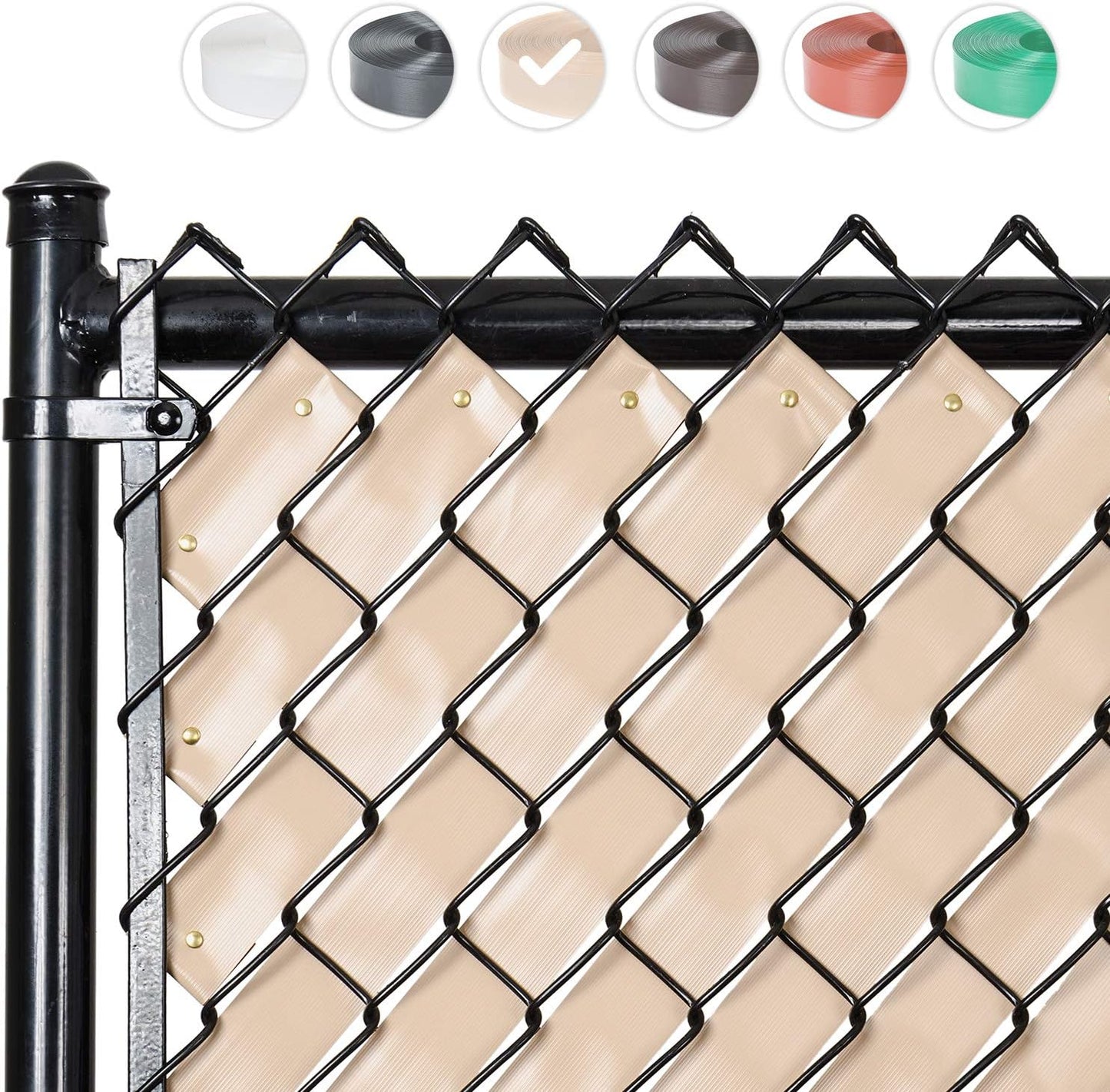 Chain Link Fence Privacy Tape for Enhanced Outdoor Privacy