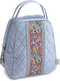 Vera Bradley Premium Cotton Lunch Bag in Chambray for Daily Use