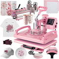 Heat Press 12x15 in 8-in-1 Heat Press Machine - Combo Tumbler Press