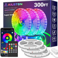 300ft LED Strip Lights RGB 5050 Color Changing - Ultra Long Ambient