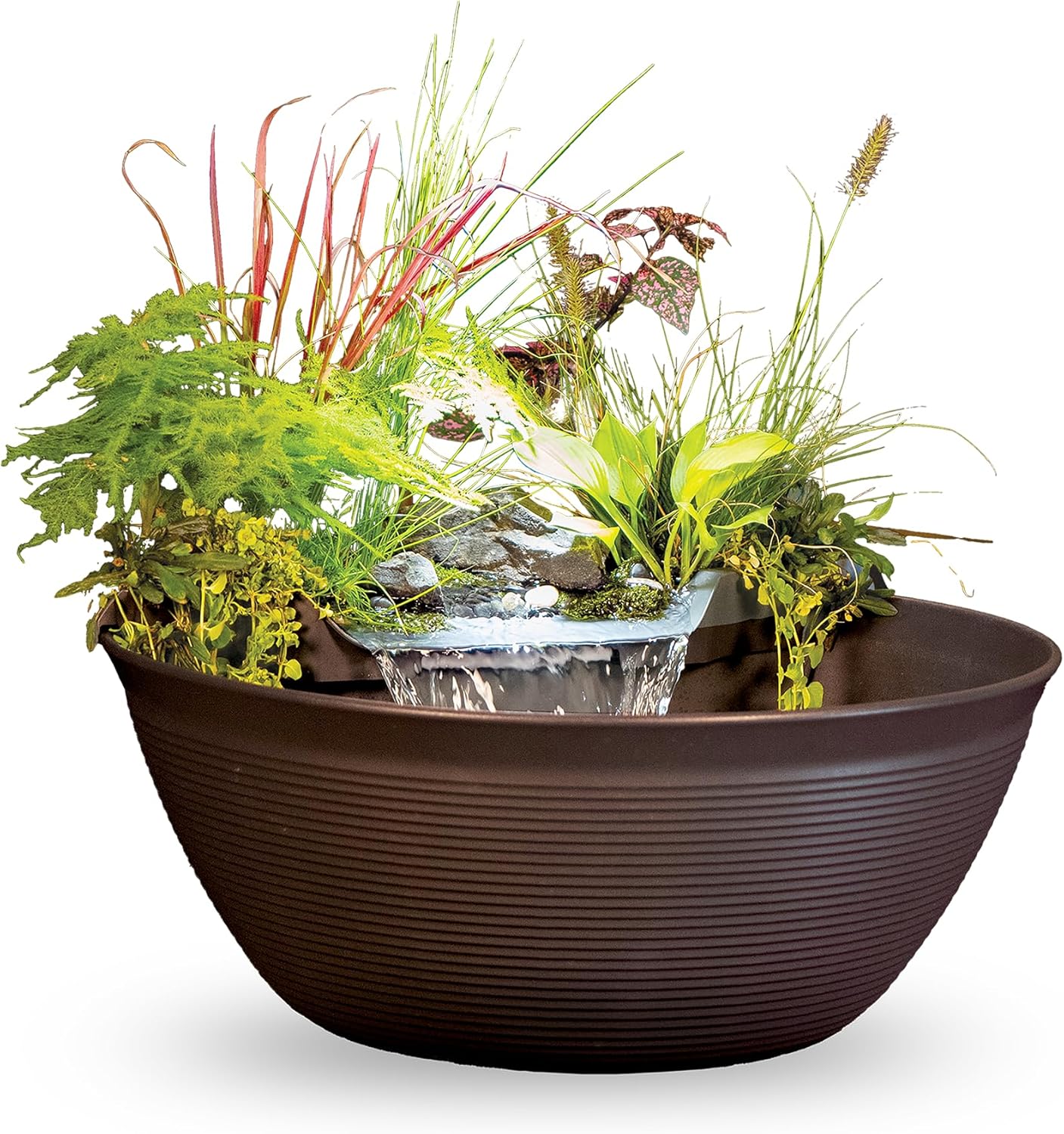 Aquascape AquaGarden Container Water Feature Kit for Home Use