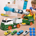Dwi Dowellin Truck Toys for Kids 28ft Ejection Transport Set - Fun