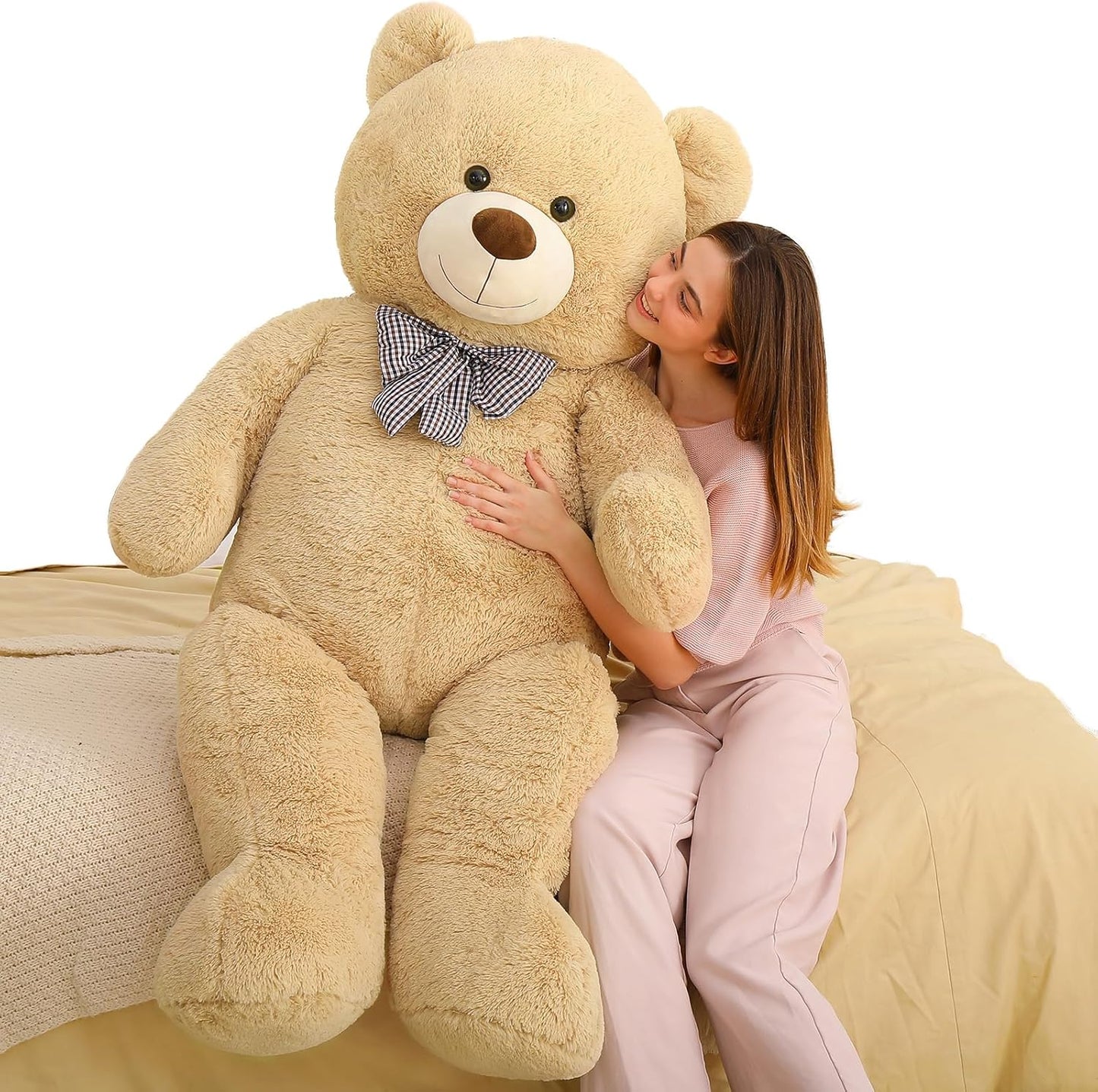 MaoGoLan Giant Teddy Bear Plush 5 Feet Soft Fluffy Gift